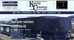 Desktop Screenshot of kinvercanopies.co.uk